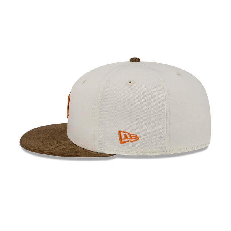 GORRA 59FIFTY MLB DETROIT TIGERS CORDUROY BLANCO - 4