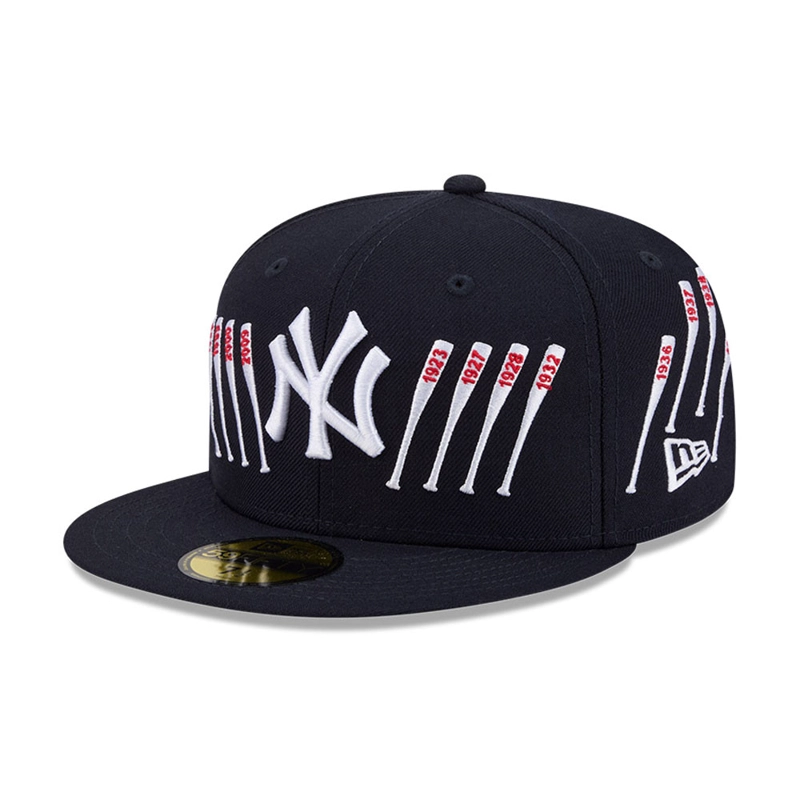 GORRA 59FIFTY 19 MLB NEW YORK YANKEES SPIKE LEE ANIVERSARY AZUL - 1
