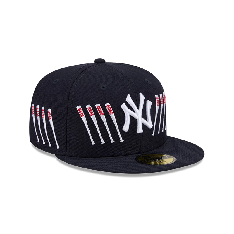 GORRA 59FIFTY 19 MLB NEW YORK YANKEES SPIKE LEE ANIVERSARY AZUL - 2