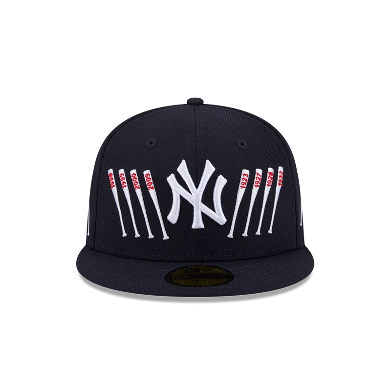 GORRA 59FIFTY 19 MLB NEW YORK YANKEES SPIKE LEE ANIVERSARY AZUL - 3
