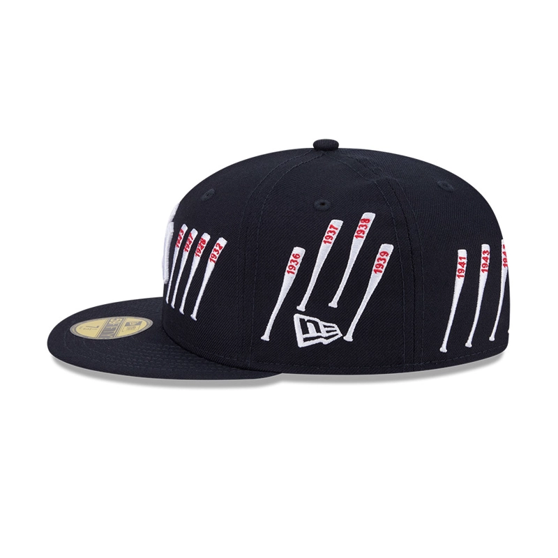 GORRA 59FIFTY 19 MLB NEW YORK YANKEES SPIKE LEE ANIVERSARY AZUL - 4