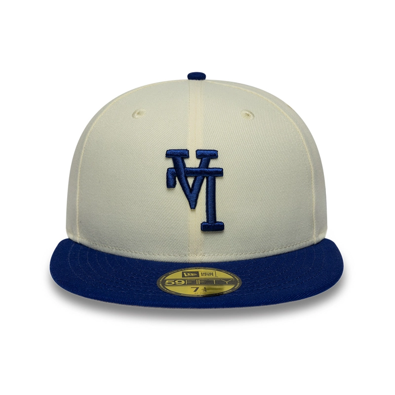 GORRA 59FIFTY MLB LOS ANGELES DODGERS UPSIDE DOWN BEIGE - 3