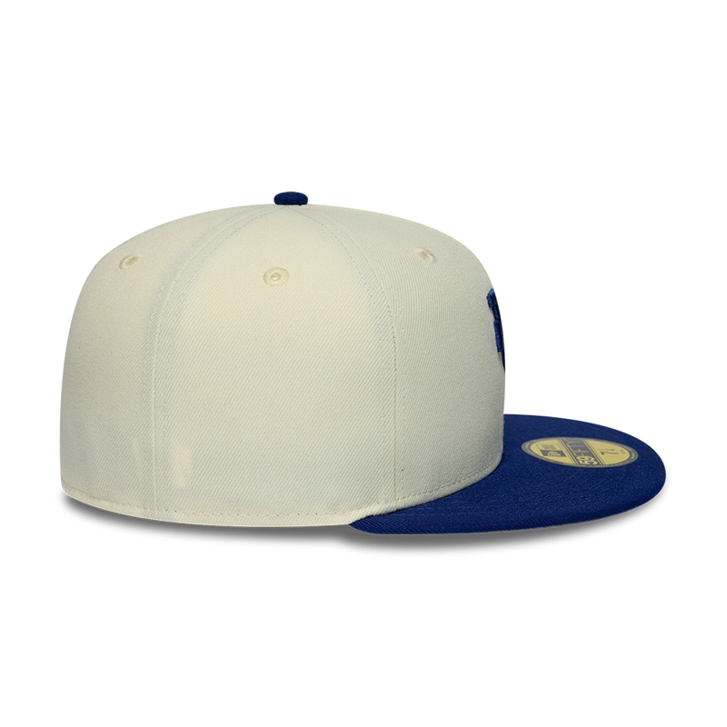 GORRA 59FIFTY MLB LOS ANGELES DODGERS UPSIDE DOWN BEIGE - 5
