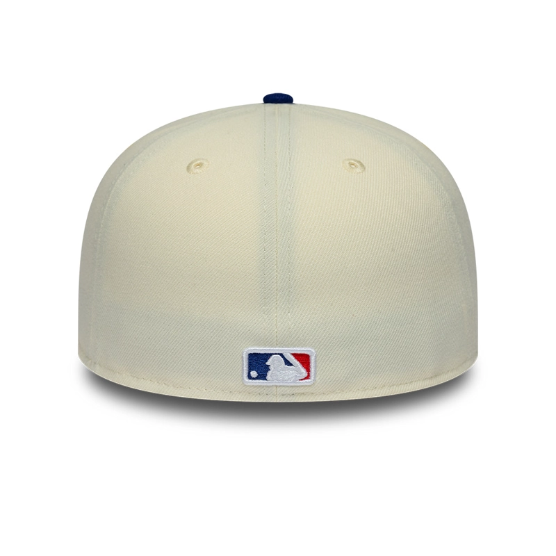 GORRA 59FIFTY MLB LOS ANGELES DODGERS UPSIDE DOWN BEIGE - 6