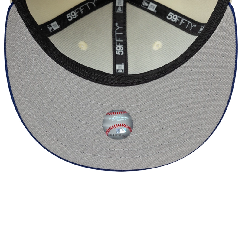 GORRA 59FIFTY MLB LOS ANGELES DODGERS UPSIDE DOWN BEIGE - 7