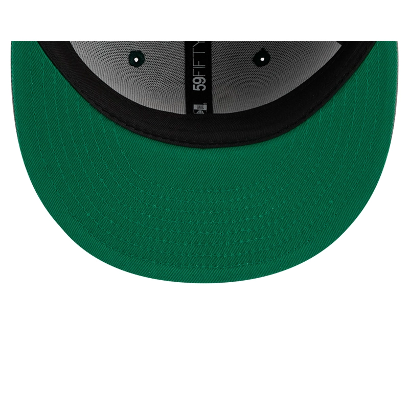 GORRA 59FIFTY MLB OAKLAND ATHLETICS GREEN STORM VERDE - 7