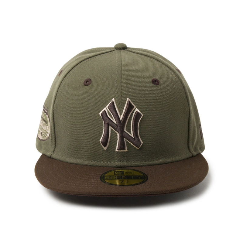 GORRA 59FIFTY MLB NEW YORK YANKEES CAMOUFLAGE COLOR VERDE - 2
