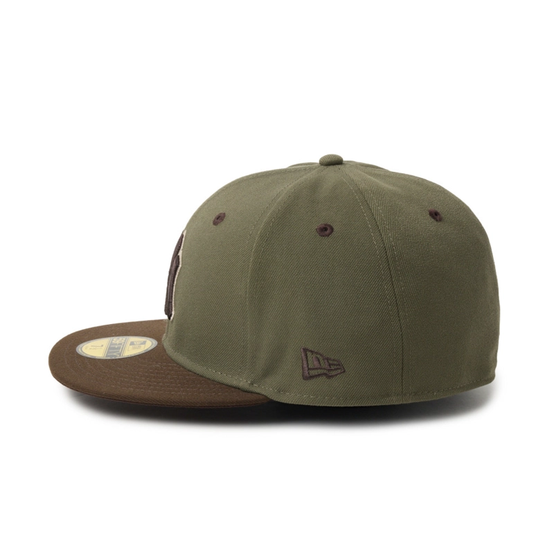 GORRA 59FIFTY MLB NEW YORK YANKEES CAMOUFLAGE COLOR VERDE - 4