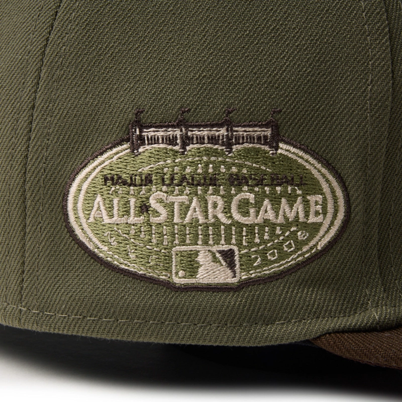 GORRA 59FIFTY MLB NEW YORK YANKEES CAMOUFLAGE COLOR VERDE - 8