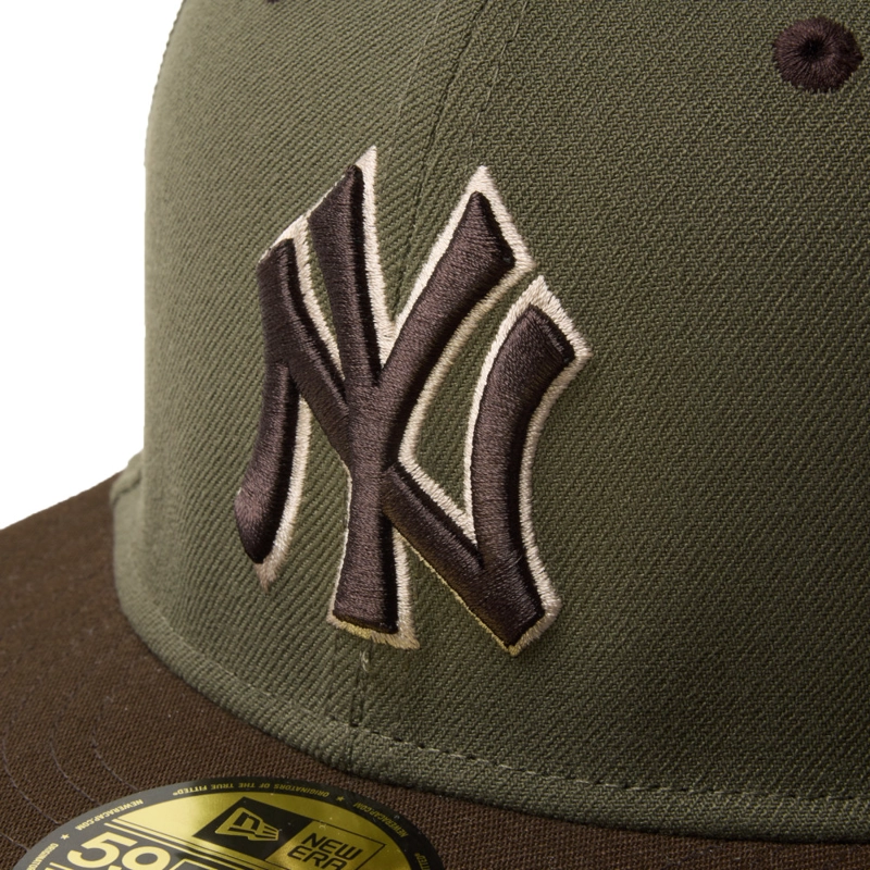 GORRA 59FIFTY MLB NEW YORK YANKEES CAMOUFLAGE COLOR VERDE - 9