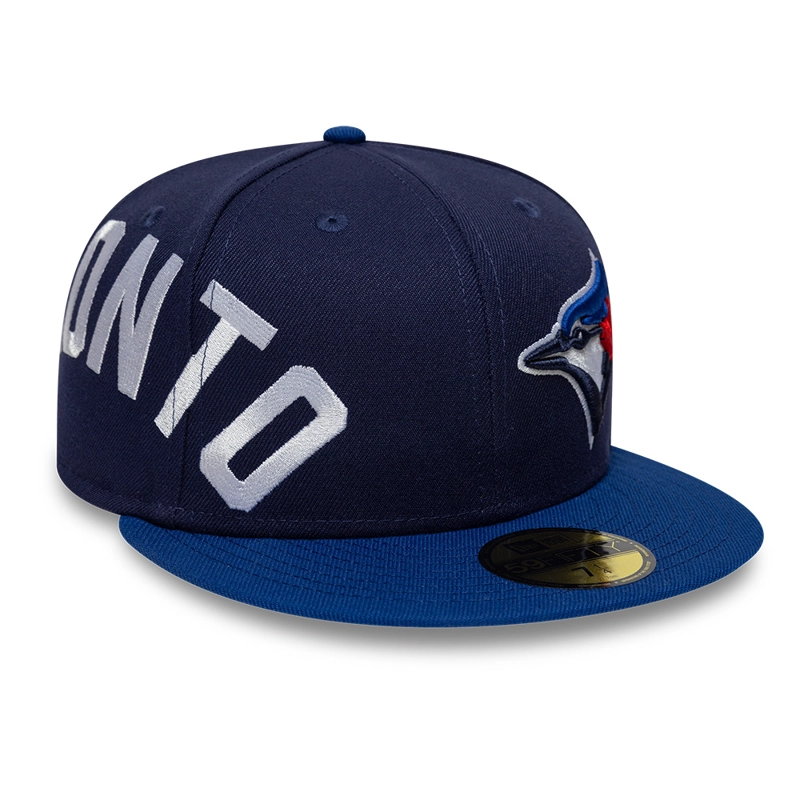 GORRA 59FIFTY MLB TORONTO BLUE JAYS MLB MULTI LOGO AZUL - 3