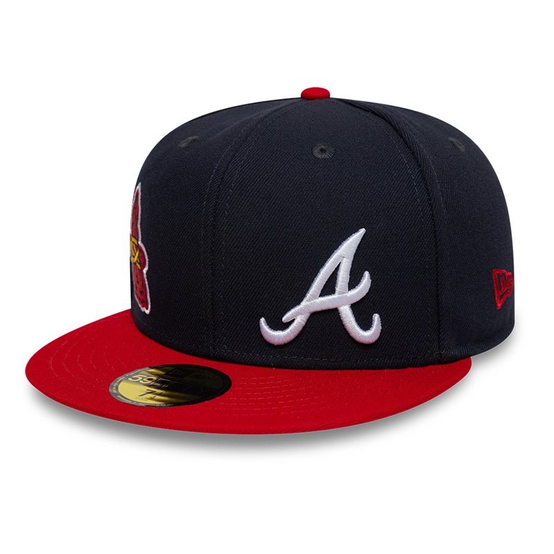 GORRA 59FIFTY MLB ATLANTA BRAVES MLB MULTI LOGO AZUL - 1