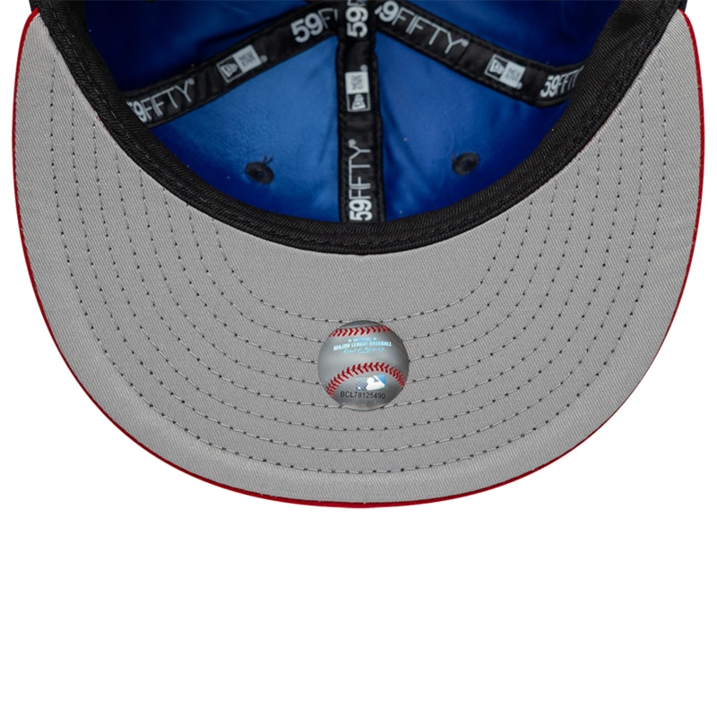 GORRA 59FIFTY MLB ATLANTA BRAVES MLB MULTI LOGO AZUL - 7