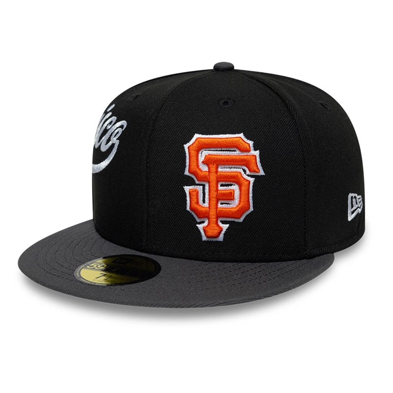 GORRA 59FIFTY MLB SAN FRANCISCO GIANTS MLB MULTI LOGO NEGRO - 1