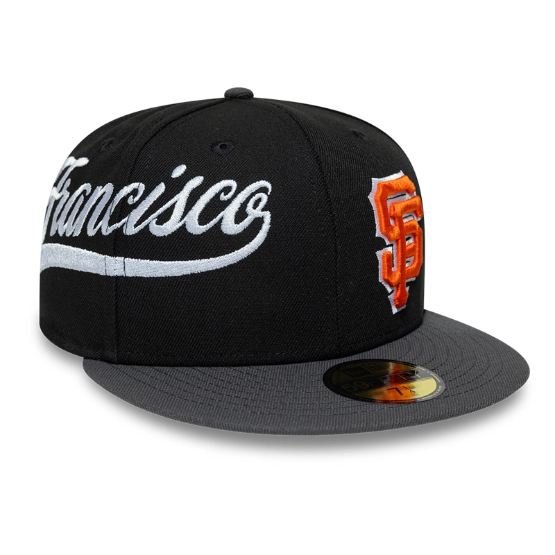GORRA 59FIFTY MLB SAN FRANCISCO GIANTS MLB MULTI LOGO NEGRO - 2