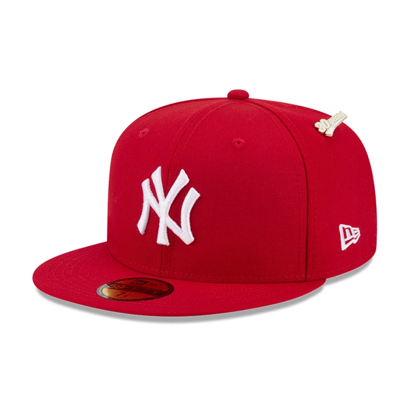 GORRA 59FIFTY MLB NEW YORK YANKEES SPIKE LEE ANIVERSARY ROJO - 2