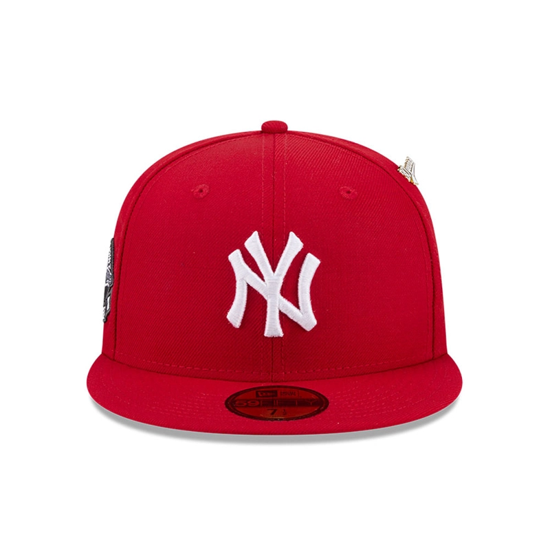 GORRA 59FIFTY MLB NEW YORK YANKEES SPIKE LEE ANIVERSARY ROJO - 3
