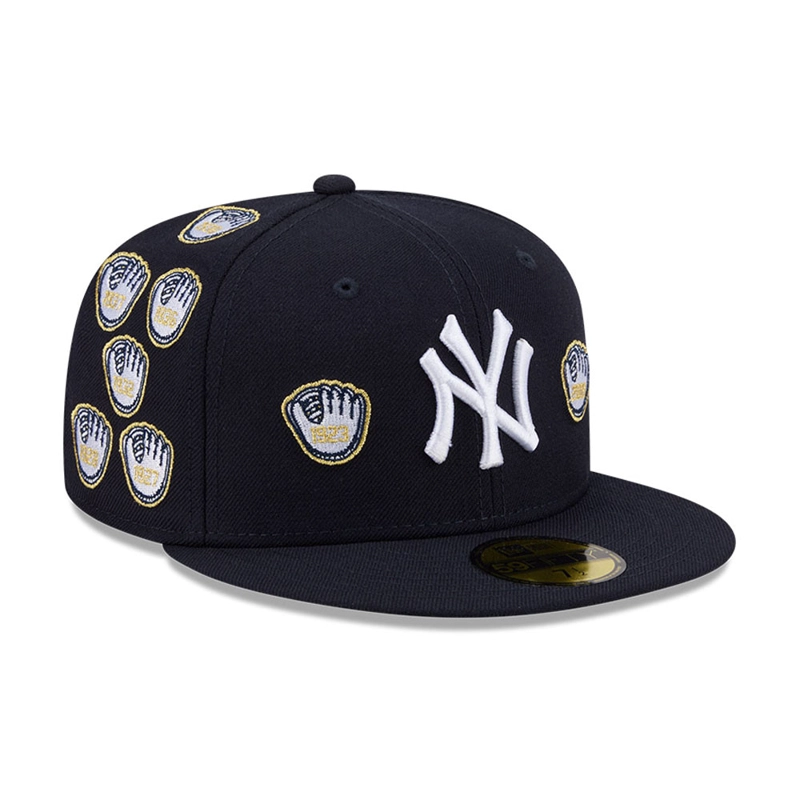 GORRA 59FIFTY WC 19 MLB NEW YORK YANKEES SPIKE LEE ANIVERSARY AZUL - 2
