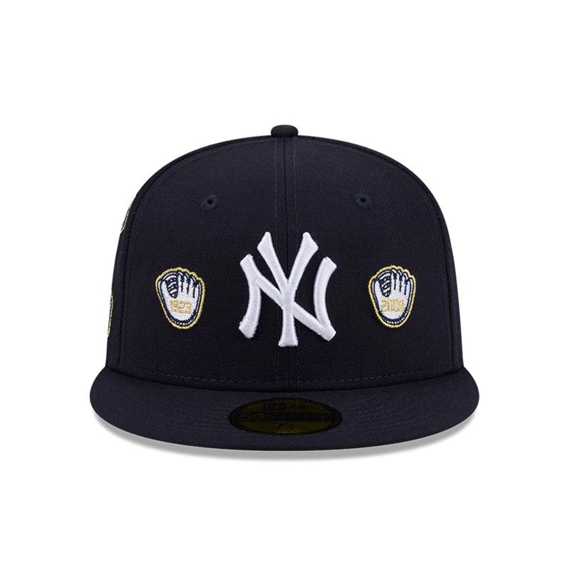 GORRA 59FIFTY WC 19 MLB NEW YORK YANKEES SPIKE LEE ANIVERSARY AZUL - 3