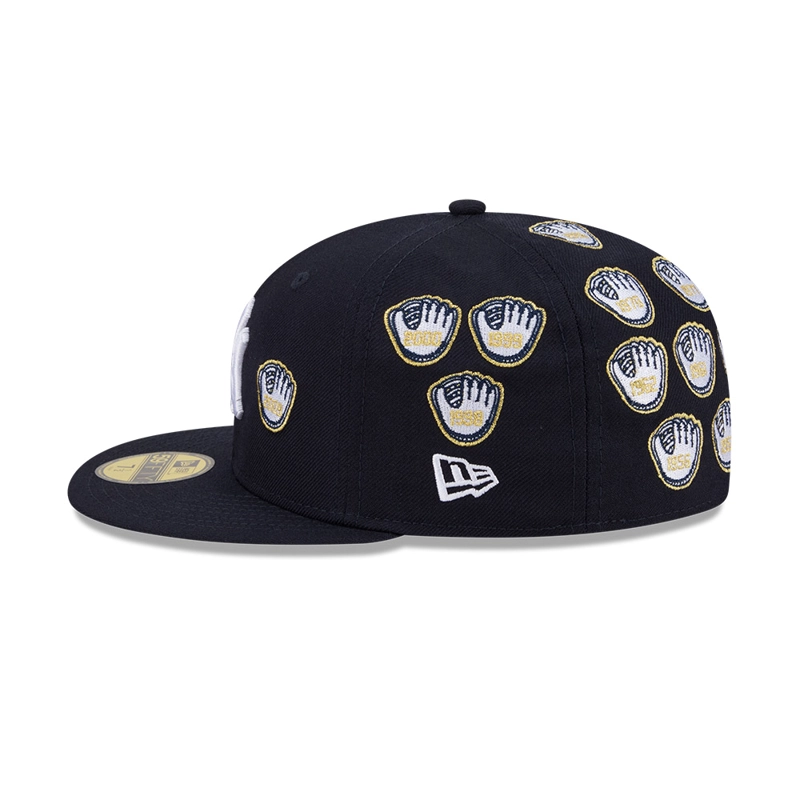 GORRA 59FIFTY WC 19 MLB NEW YORK YANKEES SPIKE LEE ANIVERSARY AZUL - 4