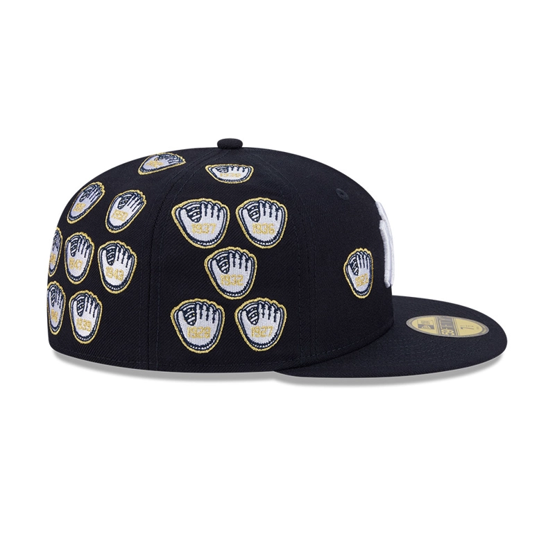 GORRA 59FIFTY WC 19 MLB NEW YORK YANKEES SPIKE LEE ANIVERSARY AZUL - 5