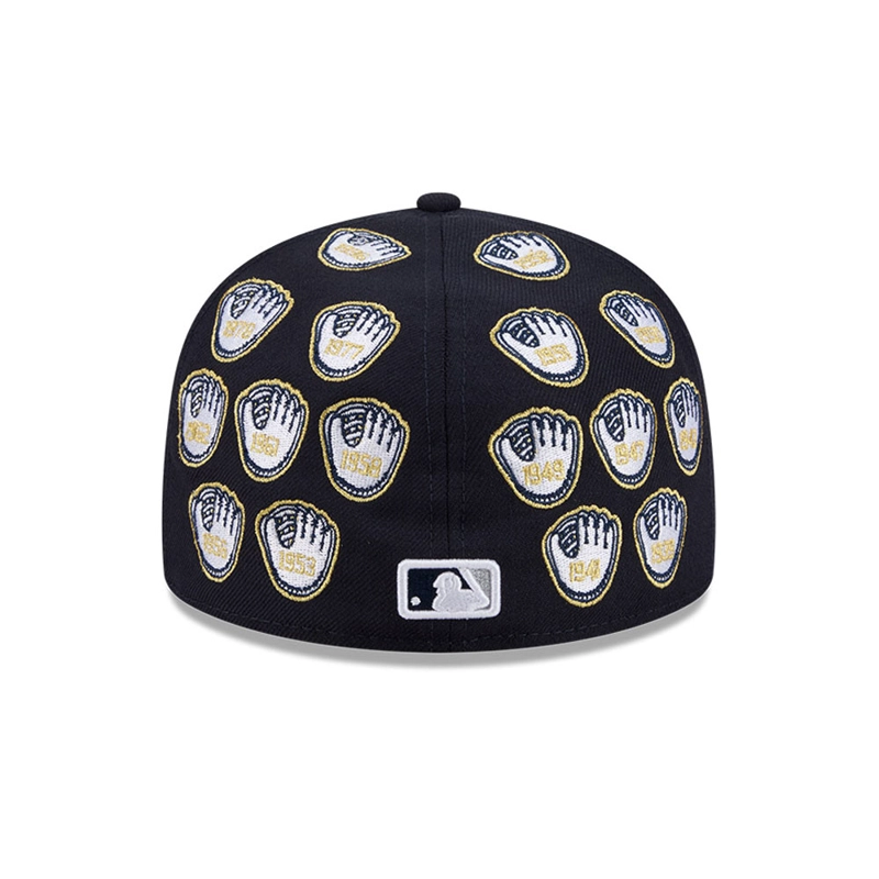 GORRA 59FIFTY WC 19 MLB NEW YORK YANKEES SPIKE LEE ANIVERSARY AZUL - 6