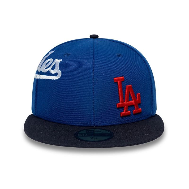 GORRA 59FIFTY MLB LOS ANGELES DODGERS MLB MULTI LOGO AZUL - 2