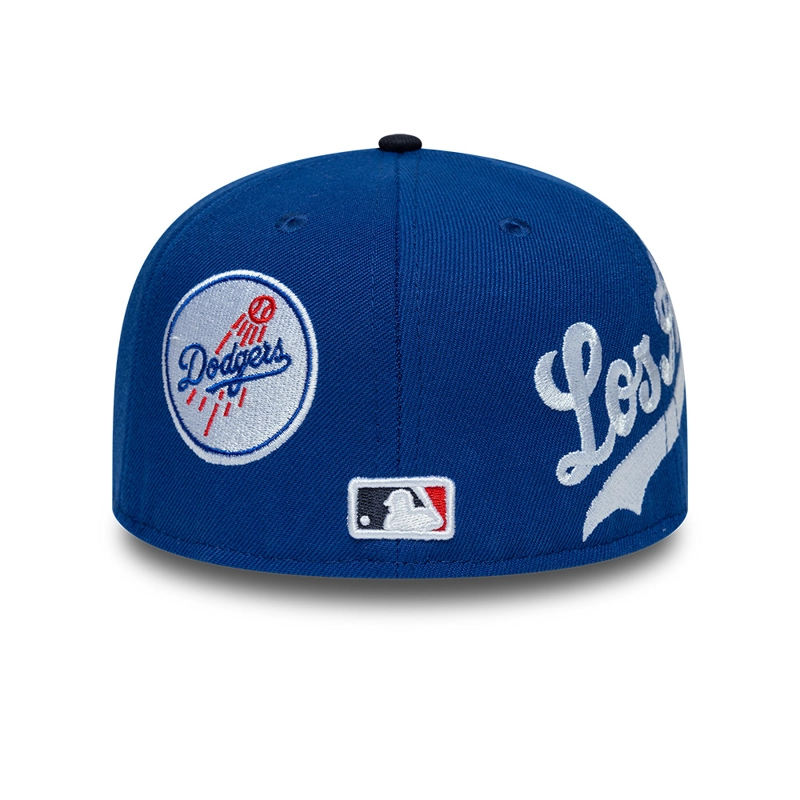 GORRA 59FIFTY MLB LOS ANGELES DODGERS MLB MULTI LOGO AZUL - 5