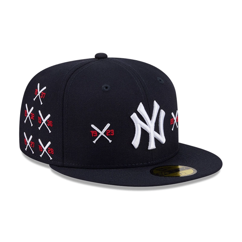 GORRA 59FIFTY 16 MLB NEW YORK YANKEES SPIKE LEE ANIVERSARY AZUL - 2