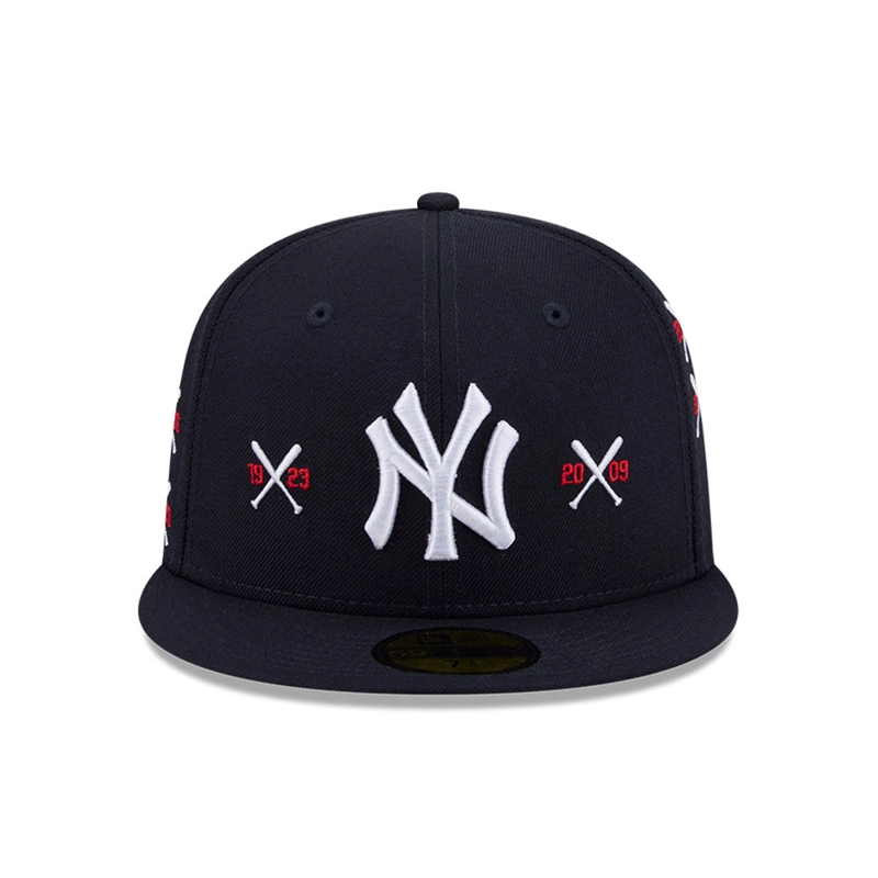 GORRA 59FIFTY 16 MLB NEW YORK YANKEES SPIKE LEE ANIVERSARY AZUL - 3