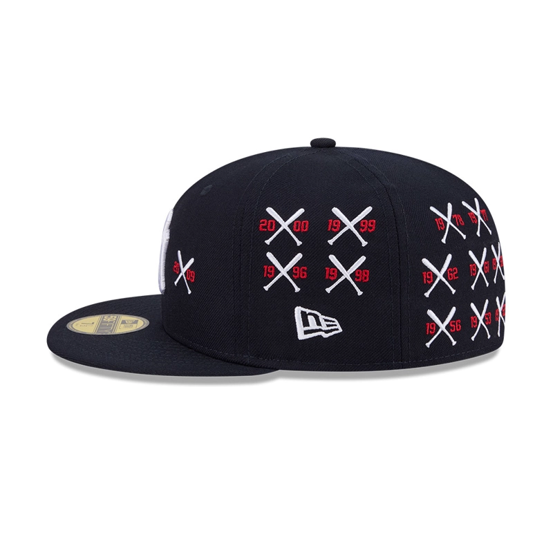 GORRA 59FIFTY 16 MLB NEW YORK YANKEES SPIKE LEE ANIVERSARY AZUL - 4