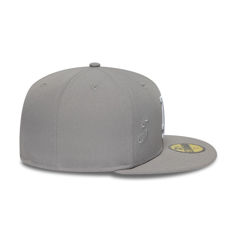 GORRA 59FIFTY MLB LOS ANGELES DODGERS PAISLEY EMBROIDERY GRIS - 5