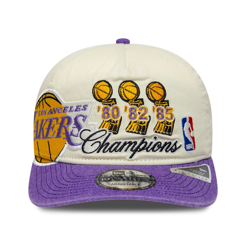 GORRA 19TWENTY NBA LOS ANGELES LAKERS VISSURF BLANCO - 3