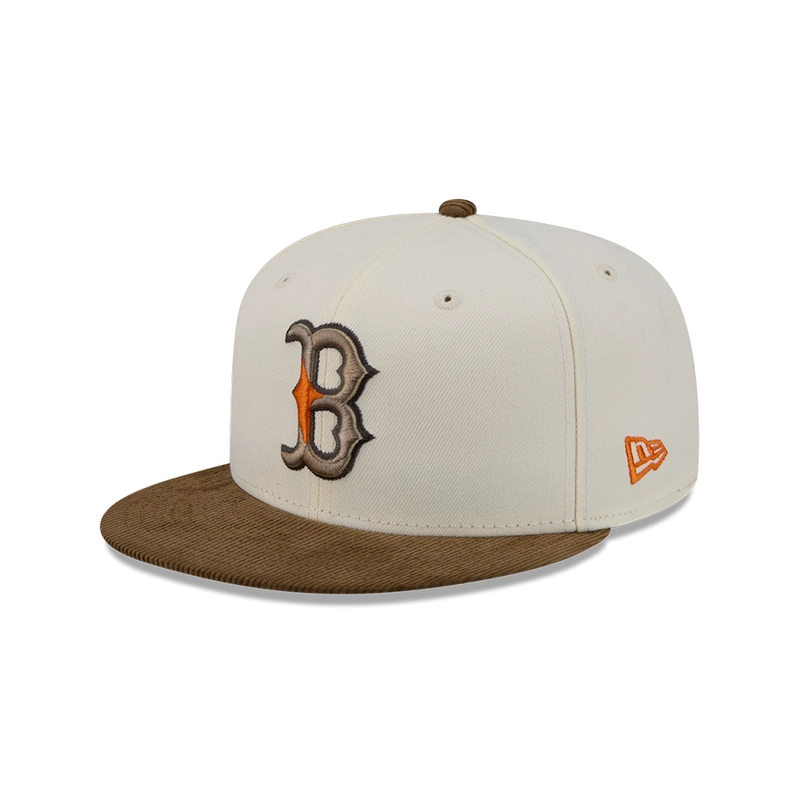 GORRA 59FIFTY MLB BOSTON RED SOX CORDUROY BLANCO - 1