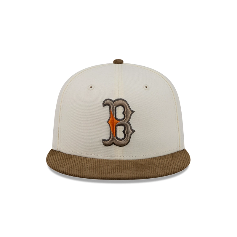 GORRA 59FIFTY MLB BOSTON RED SOX CORDUROY BLANCO - 3