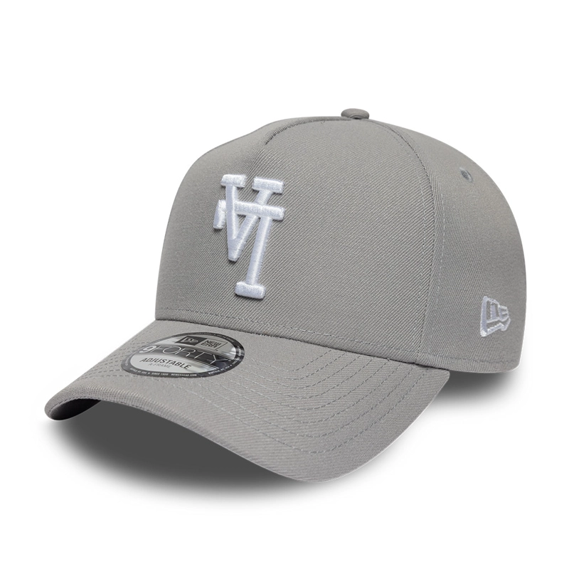 GORRA 9FORTY MLB LOS ANGELES DODGERS JAPAN UPSIDE DOWN GRIS - 1