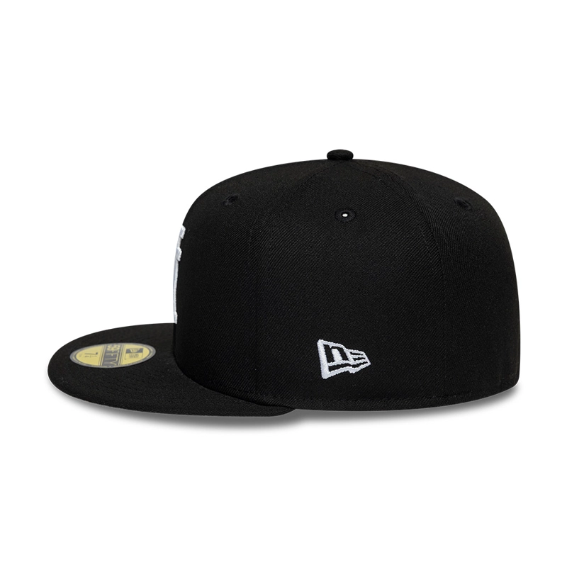 GORRA 59FIFTY MLB LOS ANGELES DODGERS UPSIDE DOWN NEGRO - 4