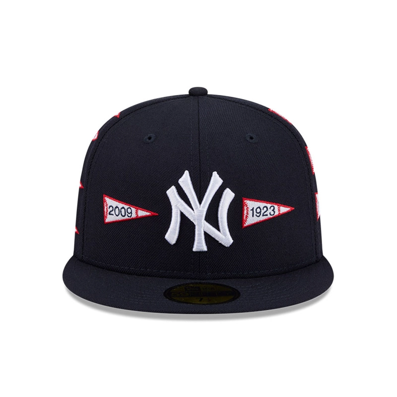 GORRA 59FIFTY MLB NEW YORK YANKEES SPIKE LEE ANIVERSARY AZUL - 3