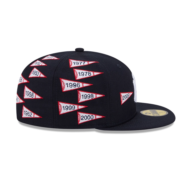 GORRA 59FIFTY MLB NEW YORK YANKEES SPIKE LEE ANIVERSARY AZUL - 5