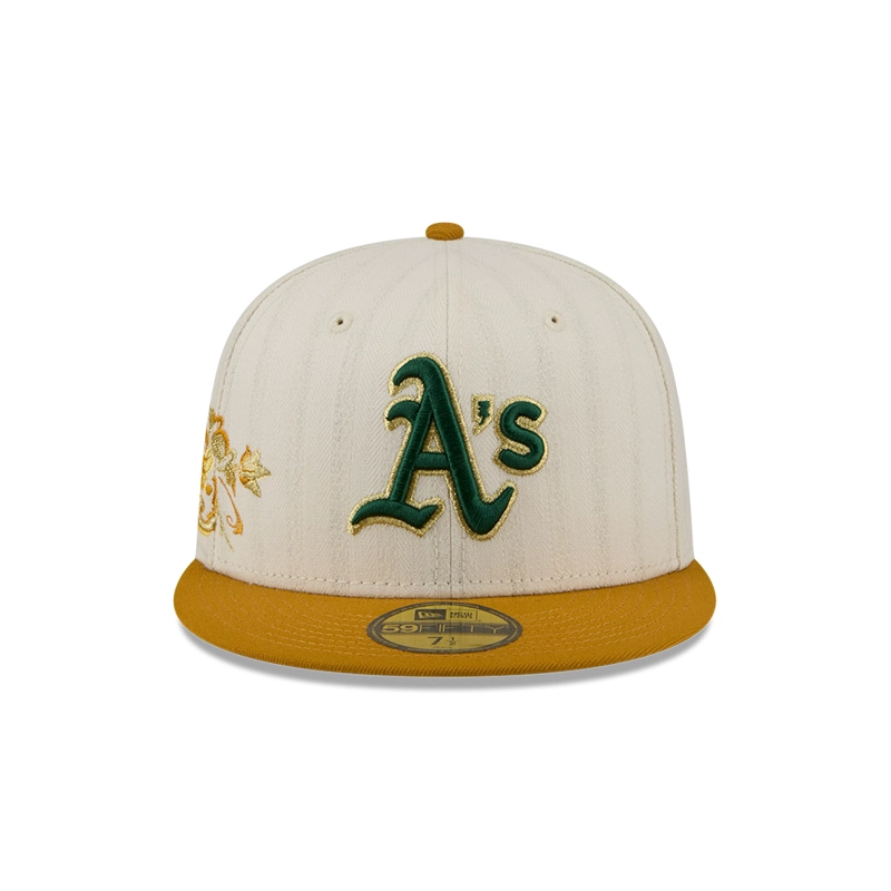 GORRA 59FIFTY MLB OAKLAND ATHLETICS 59FIFTY DAY BLANCO - 2