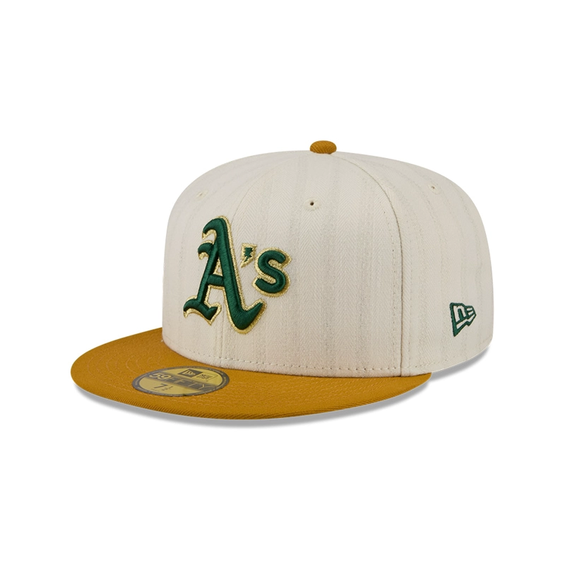 GORRA 59FIFTY MLB OAKLAND ATHLETICS 59FIFTY DAY BLANCO - 3