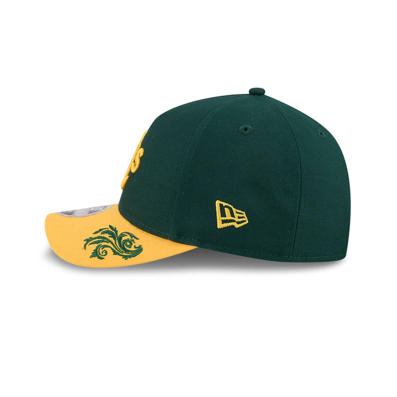 GORRA 9FORTY MC AF MLB OAKLAND ATHLETICS WORDMARK VERDE - 4