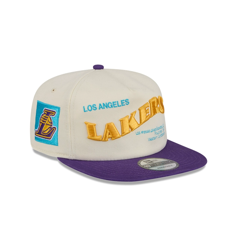 GORRA 19TWENTY NBA LOS ANGELES LAKERS CONFERENCE SCRIPT BLANCO - 1