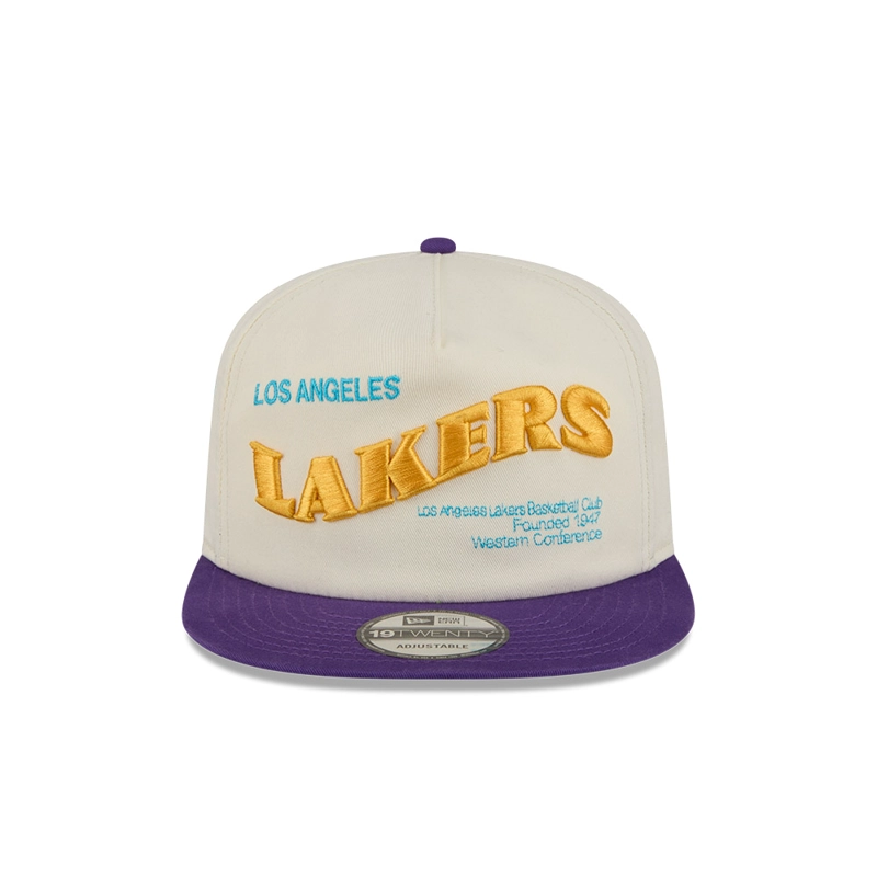 GORRA 19TWENTY NBA LOS ANGELES LAKERS CONFERENCE SCRIPT BLANCO - 3