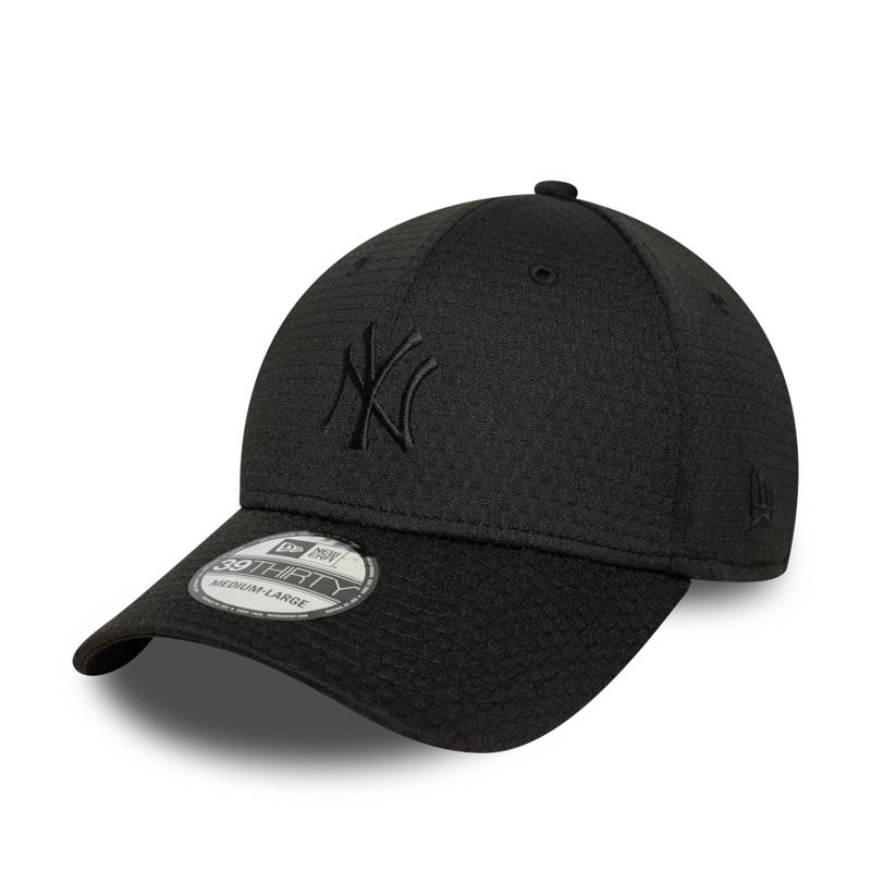 GORRA 39THIRTY MLB NEW YORK YANKEES STRETCH MESH NEGRO - 1