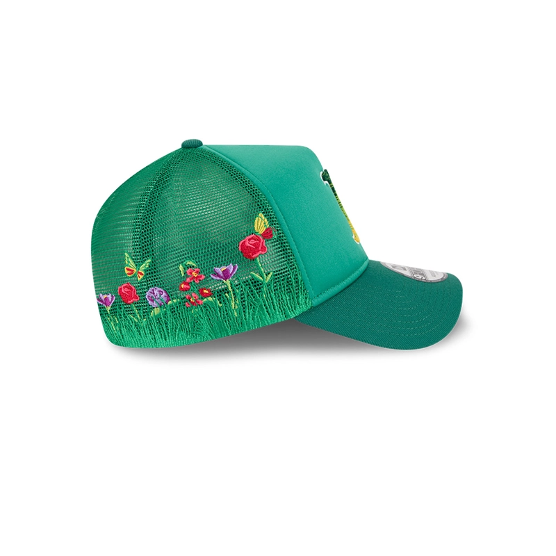 GORRA 9FORTY AF MLB BOS RED SOX GRADIENT LOGO FLORAL VERDE - 4