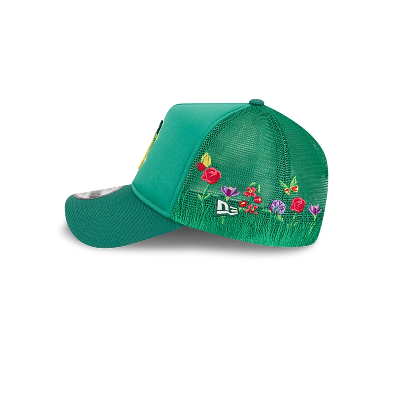 GORRA 9FORTY AF MLB BOS RED SOX GRADIENT LOGO FLORAL VERDE - 5
