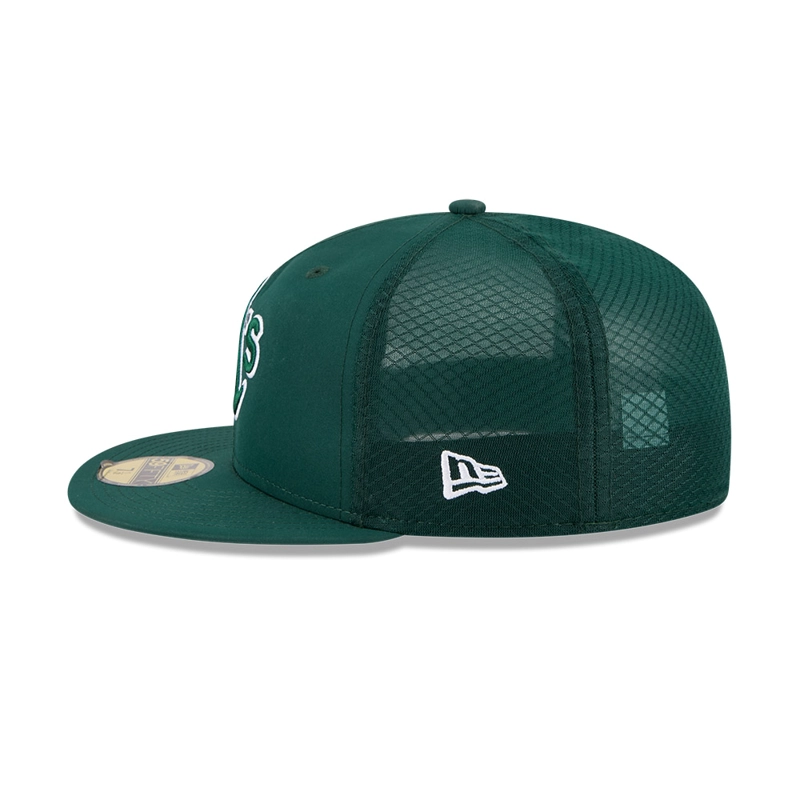 GORRA 59FIFTY MLB OKLA ATHLETICS BAT. PRCT FAN PACK VERDE - 5