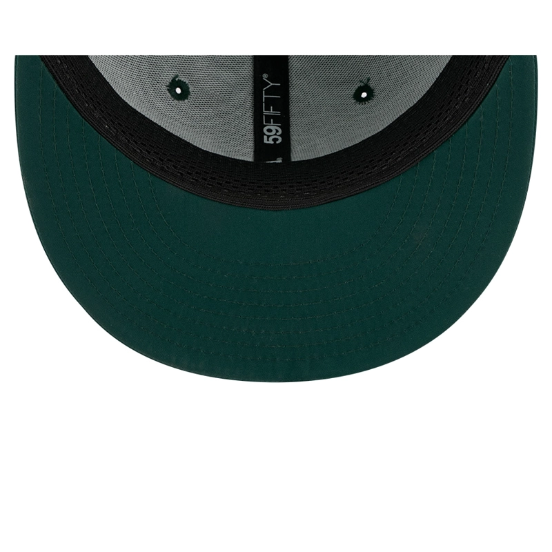GORRA 59FIFTY MLB OKLA ATHLETICS BAT. PRCT FAN PACK VERDE - 7