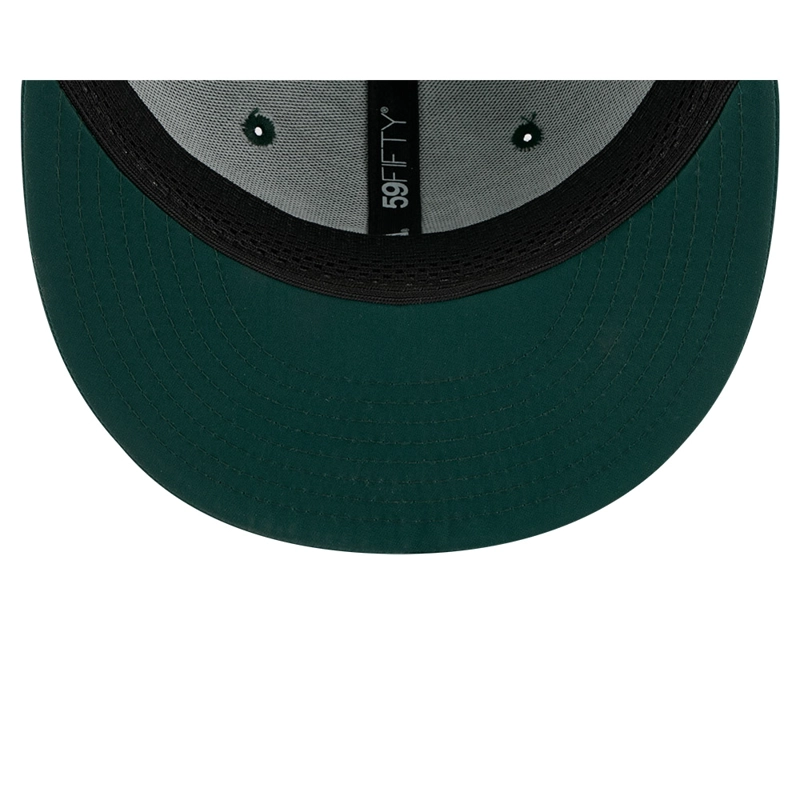 GORRA 59FIFTY MLB OKLA ATHLETICS BAT. PRCT FAN PACK VERDE - 7